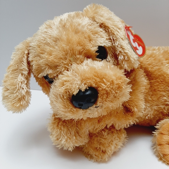 🍒 TY Classics Beanie Baby 12" Skippy Golden Retriever Puppy Dog Plush Kids Toy - Picture 3 of 16